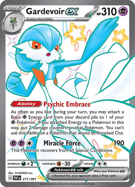 Gardevoir ex [217/091] - SV: Paldean Fates