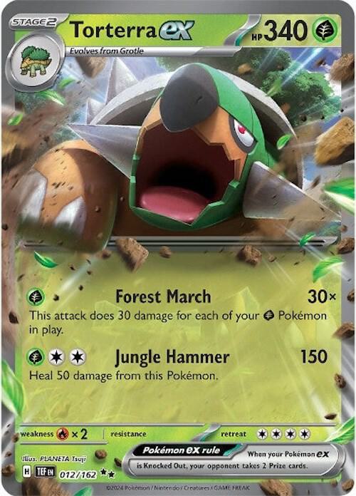 Torterra ex [012/162] - SV05: Temporal Forces