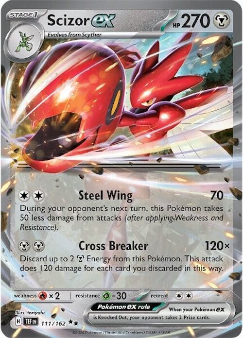 Scizor ex [111/162] - SV05: Temporal Forces