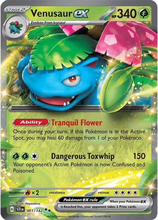 Venusaur ex [001/142] - SV07: Stellar Crown