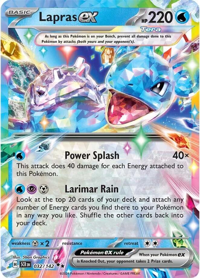 Lapras ex [032/142] - SV07: Stellar Crown