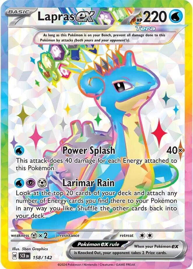 Lapras ex [158/142] - SV07: Stellar Crown