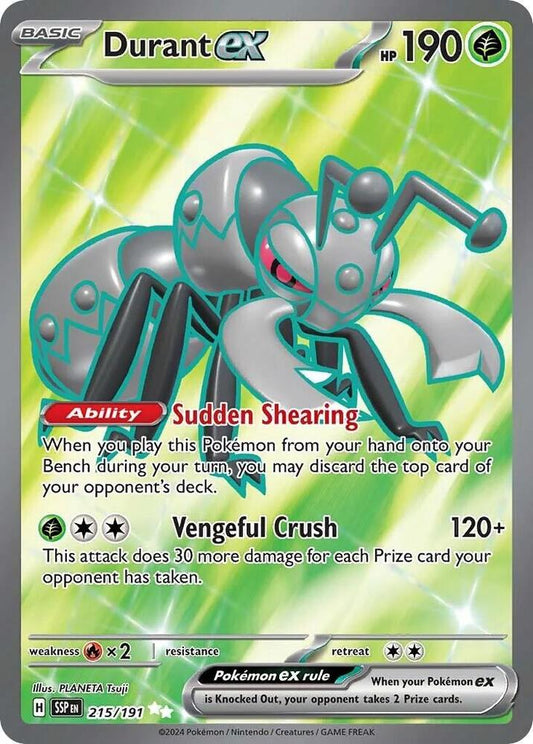 Durant ex [215/191] - SV08: Surging Sparks