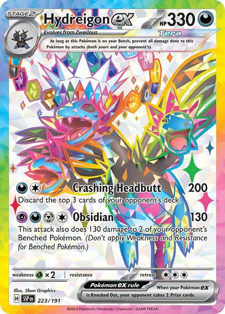 Hydreigon ex [223/191] - SV08: Surging Sparks