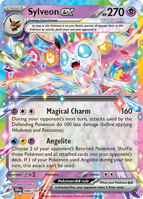 Sylveon ex [086/191] - SV08: Surging Sparks