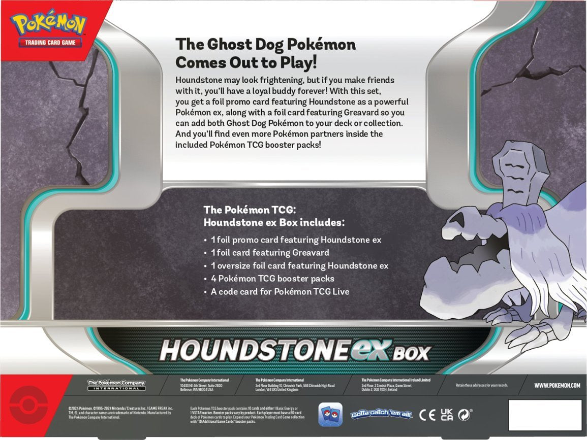 Pokémon Houndstone Ex Collection Box [PREORDER]