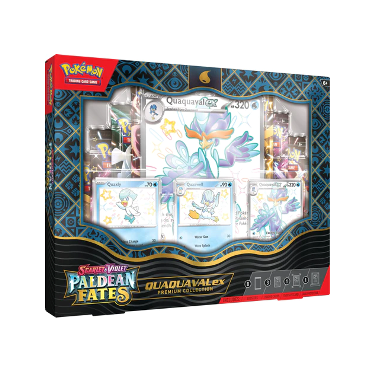 Pokemon SV4.5 Paldean Fates - Premium Collection Quaquaval ex