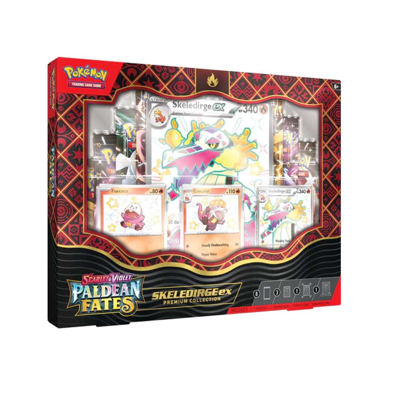 Pokemon SV4.5 Paldean Fates - Premium Collection Skeledirge ex