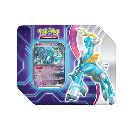 Pokémon Paradox Destinies Tin - Iron Crown [PREORDER]