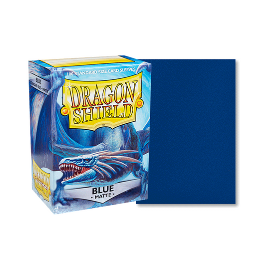 Dragon Shield Sleeves Standard Size - Matte Blue