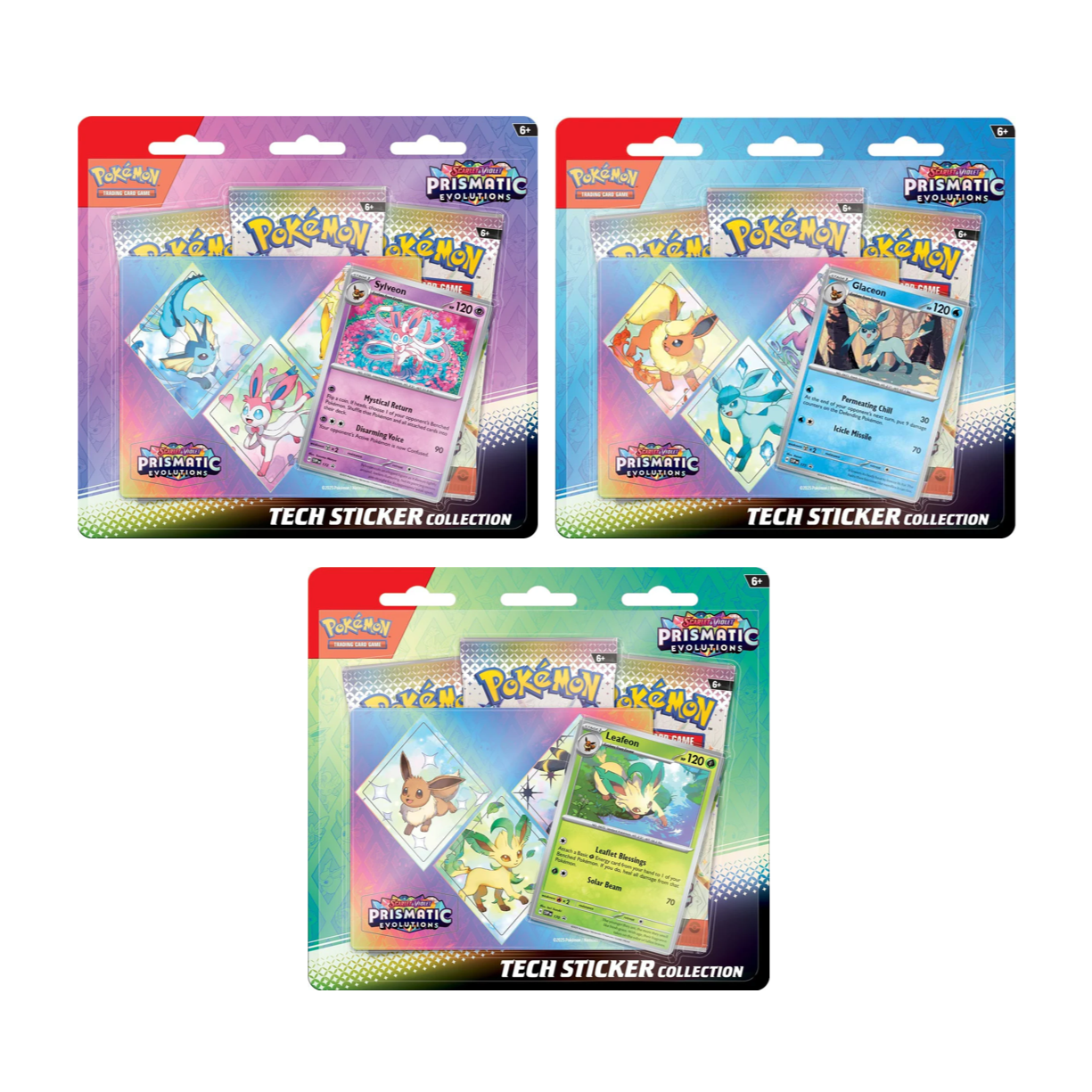 Pokemon SV8.5 Prismatic Evolutions Tech Sticker Collection [PREORDER]