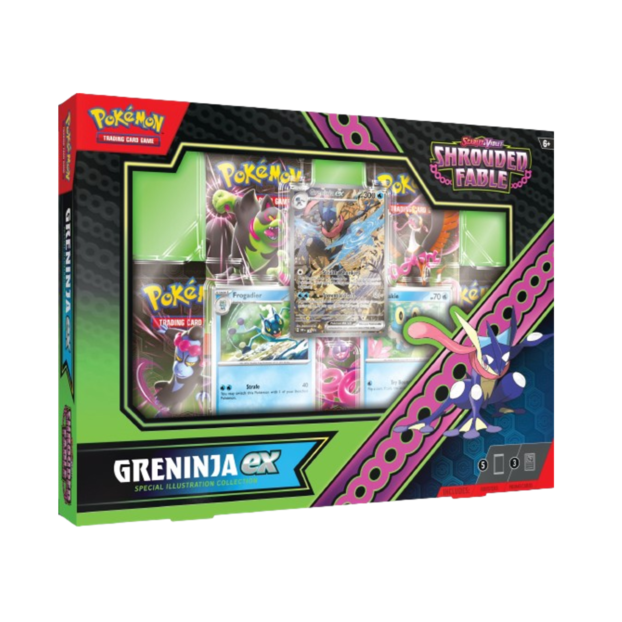 Pokemon SV6.5 Shrouded Fable - Greninja ex Special Illustration Collection Box