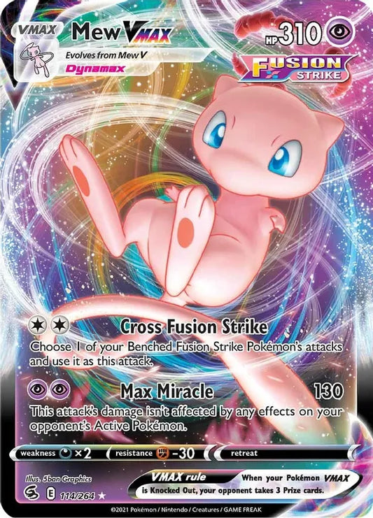 Mew VMAX [114/264] SWSH08: Fusion Strike