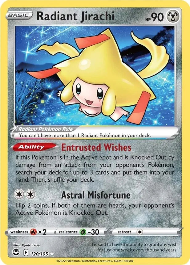 Radiant Jirachi [120/195] - SWSH12: Silver Tempest