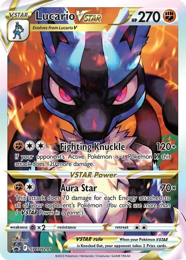 Lucario VSTAR - SWSH291 - SWSH: Black Star Promo