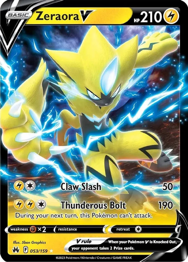 Zeraora V [053/159] - Crown Zenith